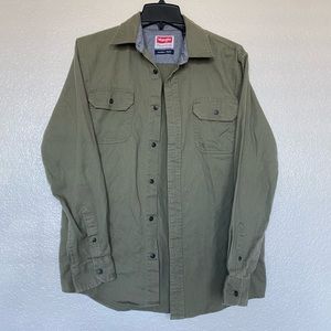Vintage Wrangler premium quality button up